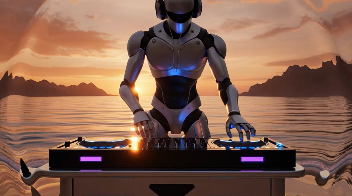 The Way It Feels — robot achter DJ-booth